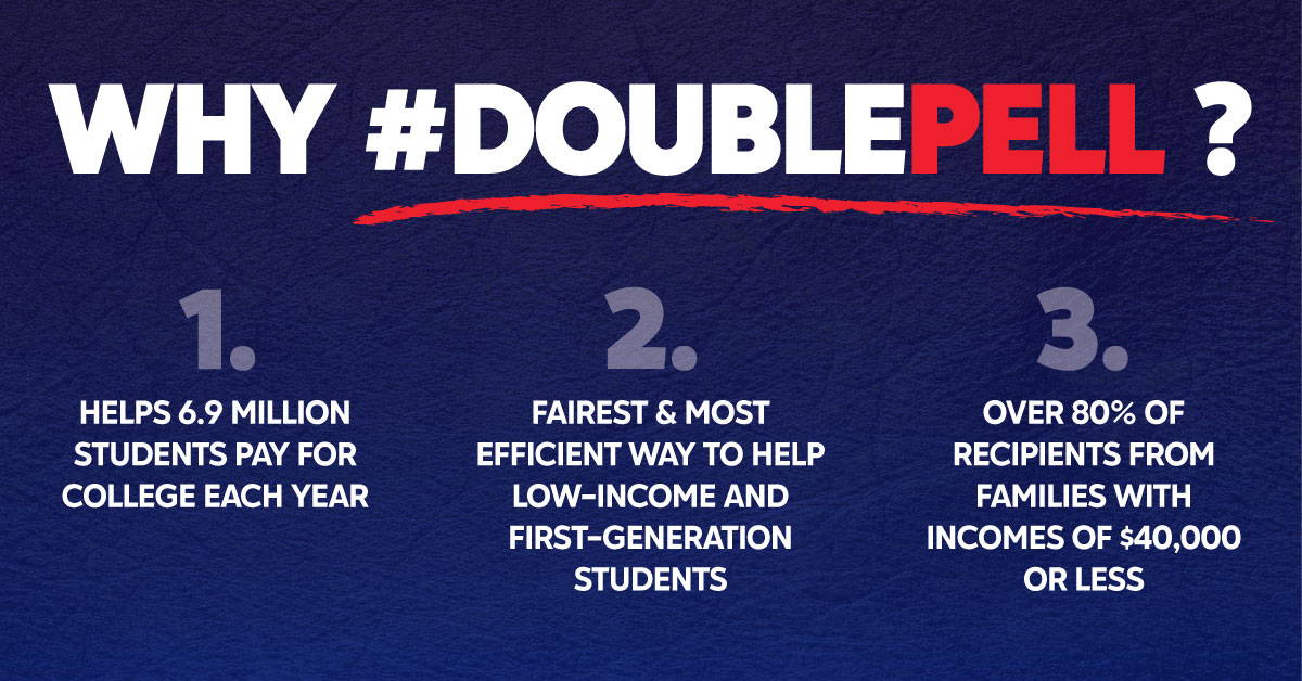 Why #DoublePell graphic